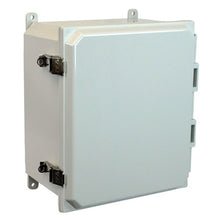 12 Inch Height Stainless Steel Lockable Snap Latch Enclosure AMP1206L