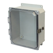 1 Door JIC Size Fiberglass Enclosure with Clear Covers AMU1084CCLF
