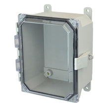 1 Door ULTRALINE AMU Series JIC Size Fiberglass Enclosure with Clear Covers AMU1084CCNL