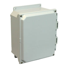 NEMA 4X Screw Wall Mount Fiberglass Non Metallic Enclosure AMU1084F