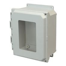 4 Inch Depth Screw Wall Mount Fiberglass Enclosure AMU1084HWF
