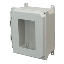 8 Inch Width Solid JIC Size Fiberglass Enclosure AMU1084HW