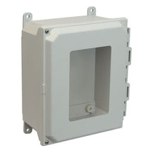 8 Inch Width Solid JIC Size Fiberglass Enclosure AMU1084HW