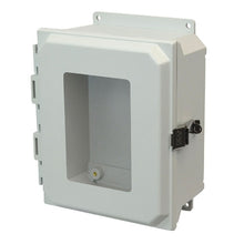 4 Inch Depth Metal Snap Latch Non Metallic Enclosure AMU1084LWF