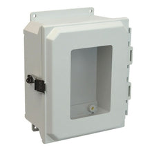4 Inch Depth Metal Snap Latch Non Metallic Enclosure AMU1084LWF