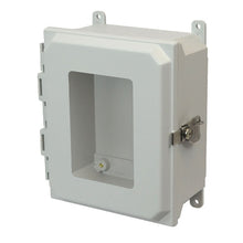 NEMA 4X ULTRALINE AMU Series JIC Size Fiberglass Enclosure with Windows AMU1084TW