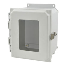 NEMA 4X ULTRALINE AMU Series JIC Size Fiberglass Enclosure AMU1086LWF