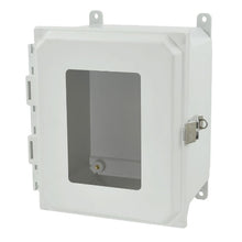1 Door Metal Snap Latch Fiberglass Enclosure AMU1086LW