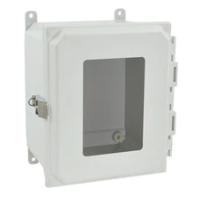 1 Door Metal Snap Latch Fiberglass Enclosure AMU1086LW