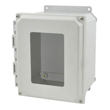 10 Inch Height Wall Mount ULTRALINE AMU Series JIC Size Fiberglass Enclosure AMU1086WF