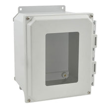 10 Inch Height Wall Mount ULTRALINE AMU Series JIC Size Fiberglass Enclosure AMU1086WF