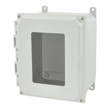 8 Inch Width ULTRALINE AMU Series JIC Size Fiberglass Enclosure AMU1086W
