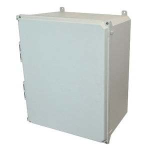 10 Inch Depth Grey ULTRALINE AMU Series JIC Size Fiberglass Enclosure AMU2060
