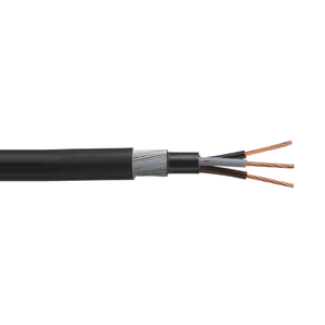 25.0mm 4C Stranded Bare Copper XLPE LSF 600/1000V Armoured Power Cable