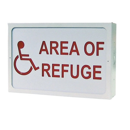 Single Sided LED Lighted Area Of Refuge Sign ETP-SIGN/LR