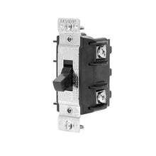 Leviton 30A 600V Manual Motor Controller Black MS302-DSS