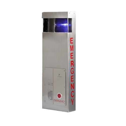 Low Profile Economy Wall Mount For Blue Light Call Stations Stainless