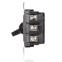 Leviton 30A 600V Manual Motor Controller Black MS303-DS