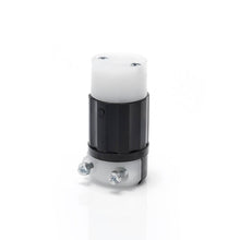 Leviton 15A 125V Mini Locking Connector Black And White ML1-C