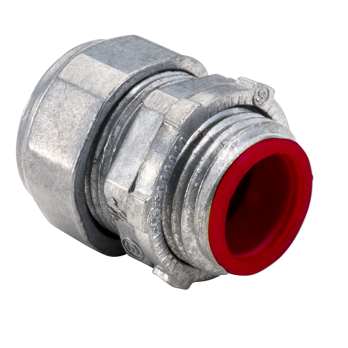 3/4 Inch EMT Compression Connector Insulated 652i (Pack of 130)