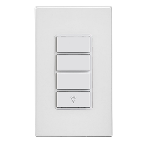 Decora Smart Wi-Fi Scene Controller Switch White D2SCS-1BW