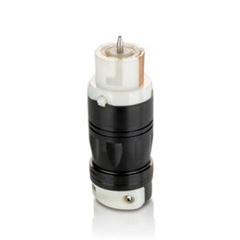 50A 250V Locking Connector Black And White CS8264C