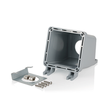 Leviton 60A Lev Series IEC Pin Sleeve Backbox Gray BX60LEV