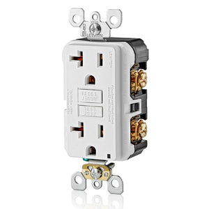 20A 125V SmartlockPro GFCI Receptacle White GFNT2-W