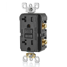 20A 125V Tamper Resistant SmartlockPro GFCI Receptacle Black GFTR2-E