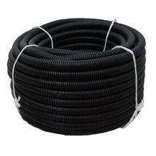 2" Polyethylene Non-Split Corrugated Wire Loom Tubing Black 100FT