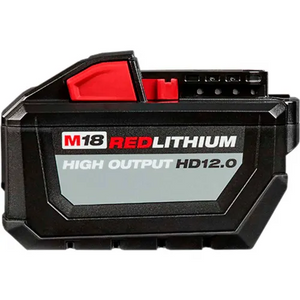 M18 Milwaukee REDLITHIUM High Output 12.0Ah Battery Pack 48-11-1812