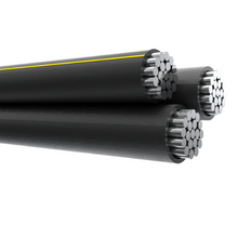 250' 1/0-1/0-1/0 Bergen Triplex Aluminum Conductor Underground Direct Burial 600V URD