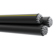 500' 1/0-1/0-1/0 Bergen Triplex Aluminum Conductor Underground Direct Burial 600V URD