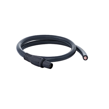 5 ft 4/0 Genflex Type W Pigtail Male/Female 16 Series Cam Connector to Bare End
