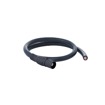 2 AWG Genflex Type W Power Cable CAM Male Connector to Opposite Bare