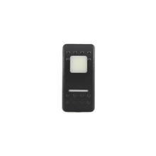 Black With 2 White Lens Switch Actuator VVAAC00-000