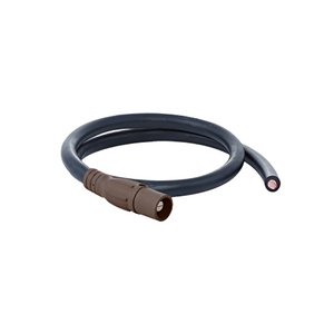 5 ft 4/0 Genflex Type W Pigtail Male/Female 16 Series Cam Connector to Bare End