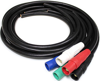 #2 BLACK STAGE CABLE (1x20ft)  -  S02B020FB