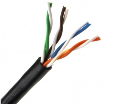 23 AWG Category 6 U/UTP 1000FT Black Outside Plant Cable 10139885