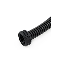 Black Hinged Conduit Clip Fitting CCSB08