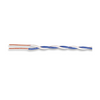 1 Pair 24 AWG Category 5 Solid Copper Cross Connect Wire Violet/Blue 11-005-90 500 ft