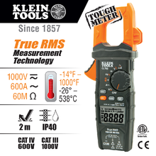 DIGITAL CLAMP METER, AC AUTO-RANGING TRMS, LOW IMPEDANCE (LOZ) MODE - CL700