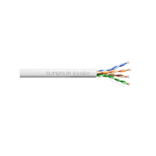 4 Pair 22 AWG UTP CMR-LP 1G 4PPoE PowerWise Cable Unshielded Blue PW52-H46-25 1000 ft BrakeBox