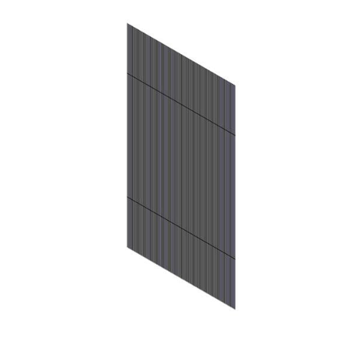 Polycarbonate Panel from Build To Spec Kit and Full Height Cabinet Blanking Panel (Pack of 10) CPI 33005-002