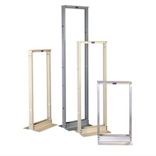 Universal Rack Gray 19"EIA 2 Post Rack 7'H 45U 2 Top Angles CPI 46353-103