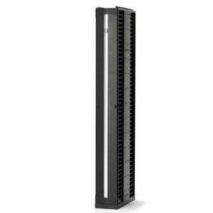 Evolution g2 Double Sided Black Vertical Cable Manager 72"H x 8"W x 24.5"D CPI 35522-701