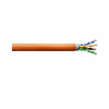 4 Pair 24 AWG Plenum FEP Cat5e+ Screen Twisted Pair Copper Cable Green 5F-220-58 1000 ft Reel