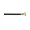 4 Pair 23 AWG Riser Cat6A F/UTP Solid Copper Cable White 6F-272-4A 1000 ft Plywood Reel
