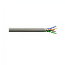 4 Pair 23 AWG Plenum Cat6A F/UTP Solid Copper Cable Red 6F-272-9B 1000 ft Plywood Reel