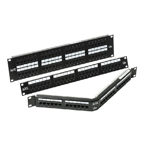 48-Port 2RU Patch Panel Rack Mount Angled ACC4888/110A5E-R